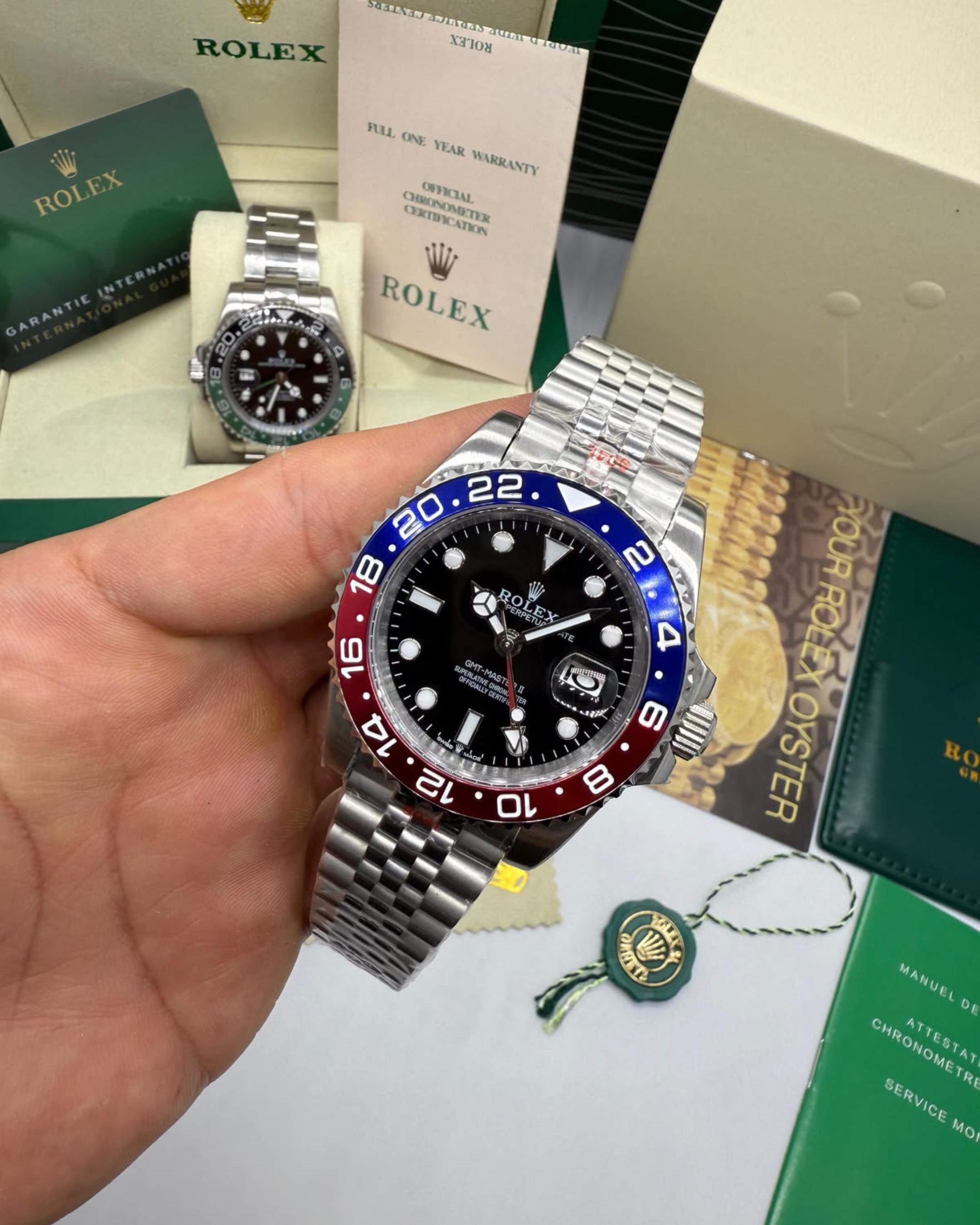 Rolex GMT-Master II Pepsi Jubilee