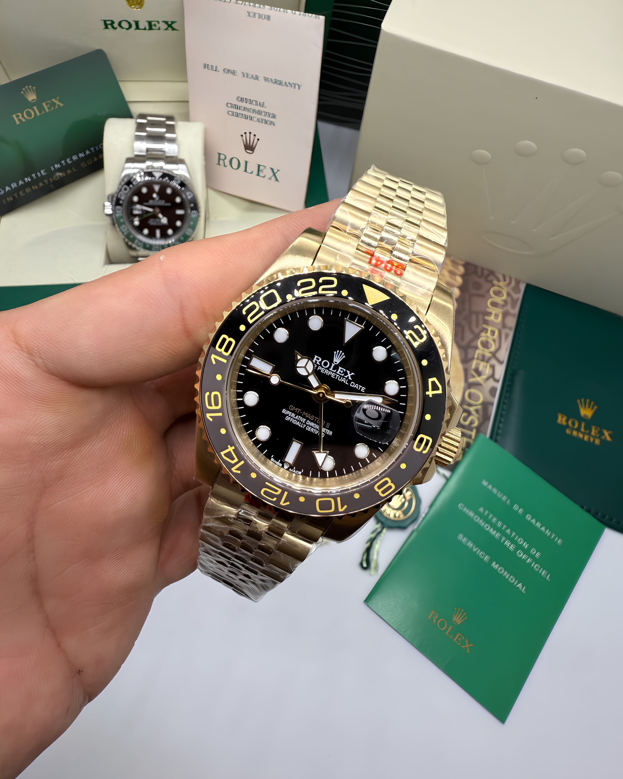 Rolex GMT-Master II Dourado